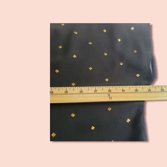 21 crop top size Medium color Blk/gold - Picture 8 of 8